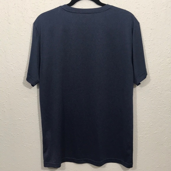Reebok Navy/Black Short Sleeve Crew Neck T-Shirt - Picture 2 of 7